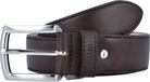 PICARD Leren Riem Authentic 2 Leather Belt W115 Cafe Donkerbruin