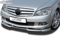 Voorspoiler RDX Racedesign Voorspoiler Vario-X Mercedes C-Klasse W204 2007-2011 (PU)