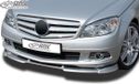 Voorspoiler RDX Racedesign Voorspoiler Vario-X Mercedes C-Klasse W204 2007-2011 (PU)