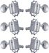 Grover 136C Vintage Deluxe Machine Heads,3+3,Chrome Mécaniques de guitare