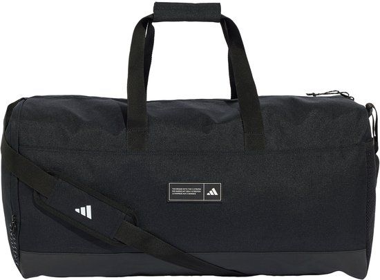 Adidas Performance 3-Stripes Weekender Duffeltas Large - Unisex - Zwart