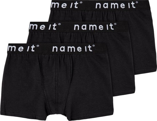 NAME IT NKMBOXER 3P NOOS Jongens 3-pack Onderbroek - Maat 86