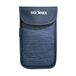 Tatonka Hoes voor mobiele telefoon Smartphone Case L - Binnenafmetingen: 14 x 7 cm - Gewatteerde beschermhoes voor mobiele telefoon met klittenband-deksel, riemlus en trekband om uit te trekken