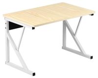 StarTech Magnetronplank - Keukenplank - 1 legvlak - K-vormige verstevigde buizen - Verzinkt stalen frame - Wit