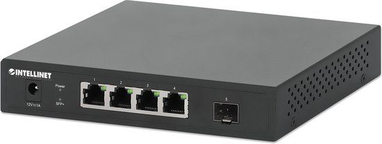 Intellinet 562058 Netwerkswitch Unmanaged 2.5G Ethernet Zwart