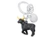 O meta[l]morphose METALMORPHOSE - Stier sterrenbeeld charme sleutelhanger - Taurus astrologisch teken - cadeau voor mannen, vrouwen en kinderen, zwart, één maat, Zwart, Eén maat