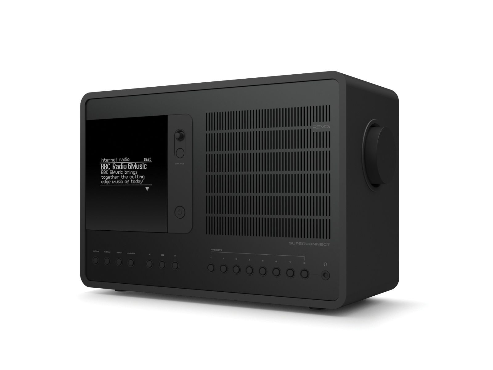 Revo SuperConnect Draagbaar Digitaal Zwart