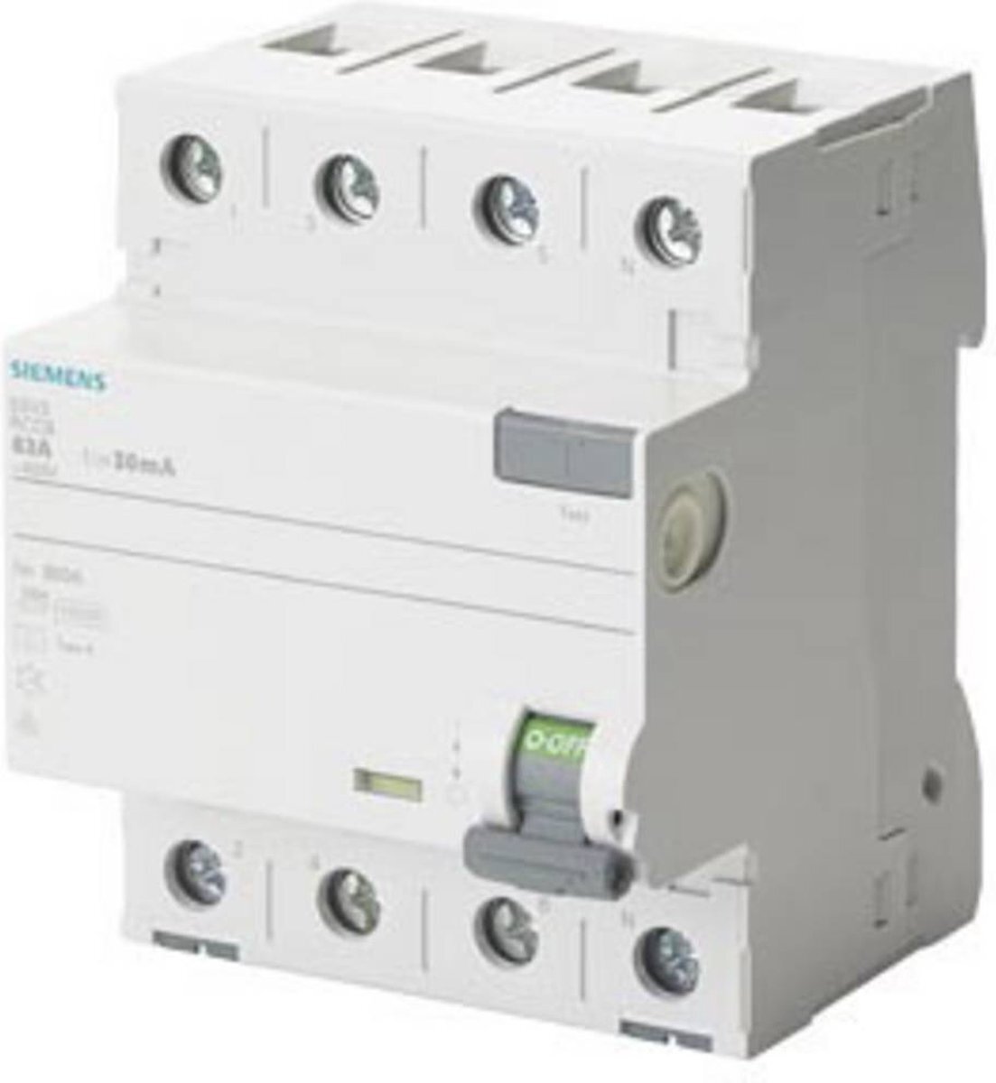 Siemens 5SV3342-6GV01 Aardlekschakelaar 25 A 0.03 A 400 V