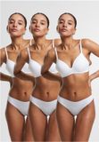 Urban Classics Lasercut Tanga 3Pack String Vrouwen M Wit