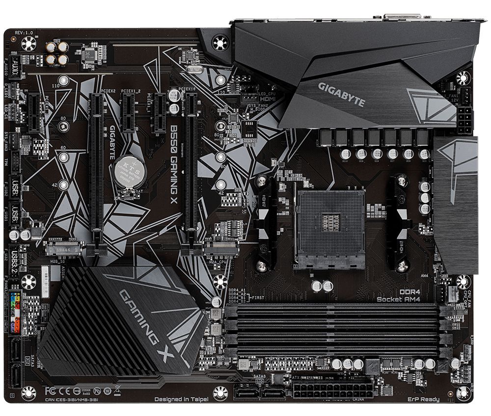 Gigabyte B550 Gaming X - ATX Motherboard - Socket AM4