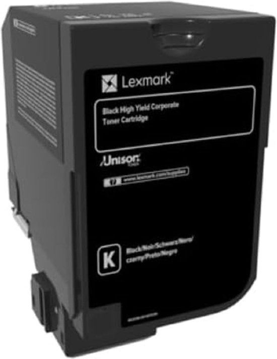Merkloos Lexmark 74C2HKE Toner cartridge