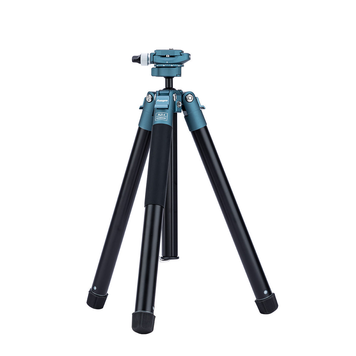 Fotopro Fly-1 Aluminium Tripod Blauw/Zwart