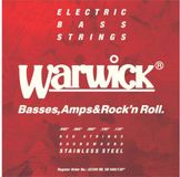 Warwick RedLabel 040-130, 5-string basgitaarsnaren, rood