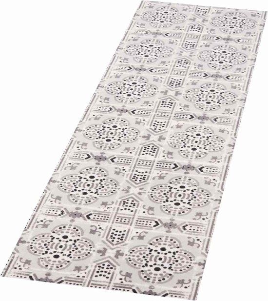 Zala Living Keukenloper Tile 103038 - 45x140 cm - Grijs