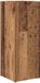 vidaXL Opslaghaak & Rek Oudhout 25 x 24,5 x 64 cm Bewerkt hout