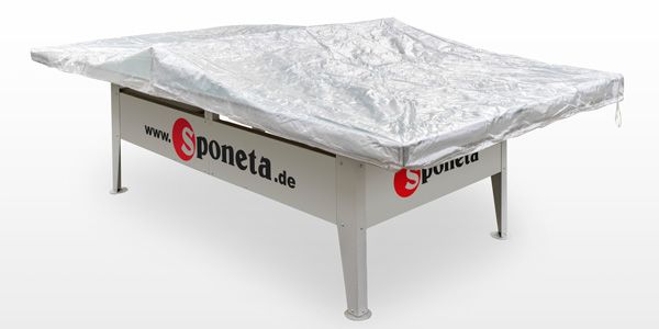 Sponeta Afdekhoes voor uitgeklapte tafel - transparant
