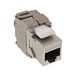 InLine 76201A Keystone RJ45 Bu/LSA inzetstuk, SNAP-In, Cat.6a