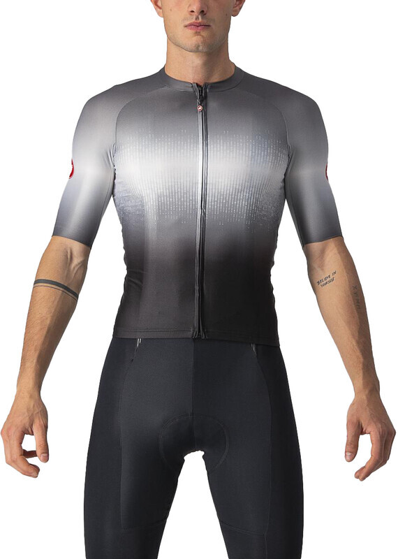 Castelli Aero Race 6.0 Jersey Heren, grijs/zwart