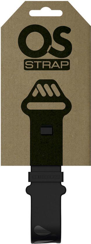 All Mountain Style Silicone OS Riem, zwart
