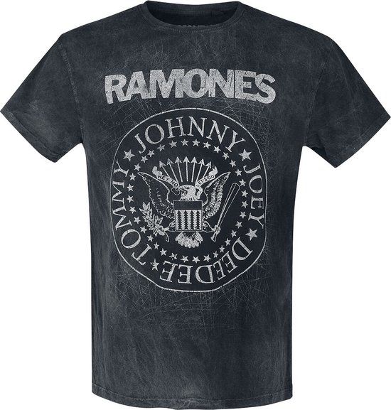 Ramones Hey Ho Let's Go Heren T-shirt - Zwart - 3XL