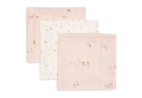 Jollein Hydrofiel Monddoekje - 31x31cm - Pretty Picnic - 3 Stuks