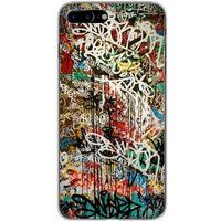 1001 coques Apple iPhone 8 Plus Bedrukt siliconen hoesje Graffiti 1