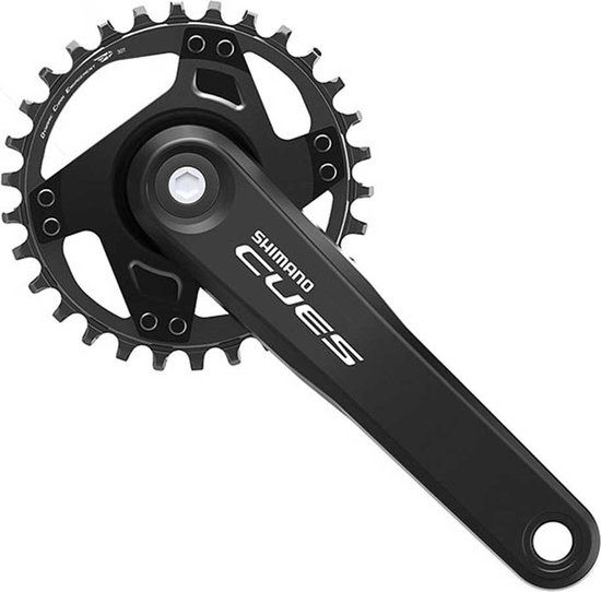 Shimano Cues U4000-1 Crankstel Zilver 170 mm / 40t