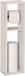 Relaxdays Porte-rouleau de papier toilette