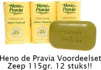 Heno de Pravia Zeep voordeelset: 12 stuks a 115 gr