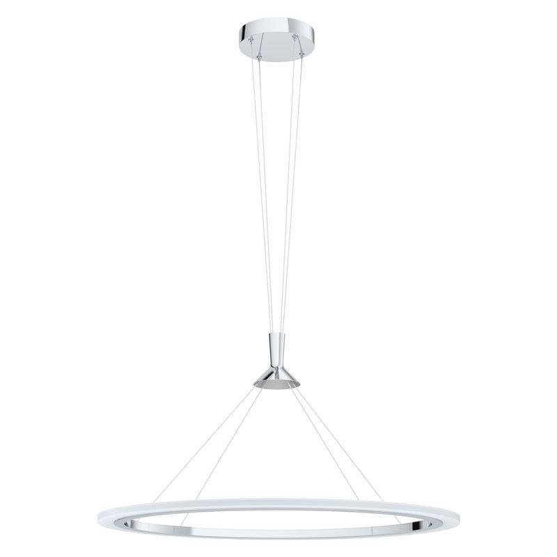 EGLO Hanglamp Connect Hornitos-C Chroom 98427 - Grijs - Staal