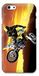 Beschermhoes Moto Beschermhoes voor iPhone 7/8/SE (2020) motorcross, zwart