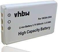 VHBW Li-Ion batterij 950mAh (3,7V) compatibel met toetsenbord Keyboard Monster AV100, AV300, AVL300, AVL300s vervanging voor 190304-2004, F12440071, M50A.