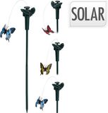 Pro Garden Solar Tuinsteker Vlinder – 38 cm