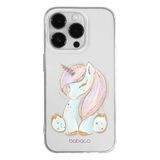 ERT GROUP mobiel telefoonhoesje voor Apple Iphone 14 PRO origineel en officieel erkend Babaco patroon Unicorn 002 optimaal aangepast aan de vorm van de mobiele telefoon, gedeeltelijk bedrukt