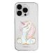ERT GROUP mobiel telefoonhoesje voor Apple Iphone 14 PRO origineel en officieel erkend Babaco patroon Unicorn 002 optimaal aangepast aan de vorm van de mobiele telefoon, gedeeltelijk bedrukt