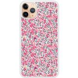 Apple iPhone 11 Liberty wiltshire rose verstevigd hoesje met sublimatie bedrukking