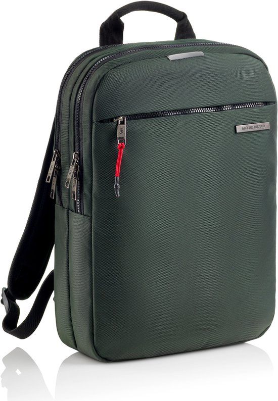 Miquelrius Business Rugzak / Laptoptas - Groen (13L)