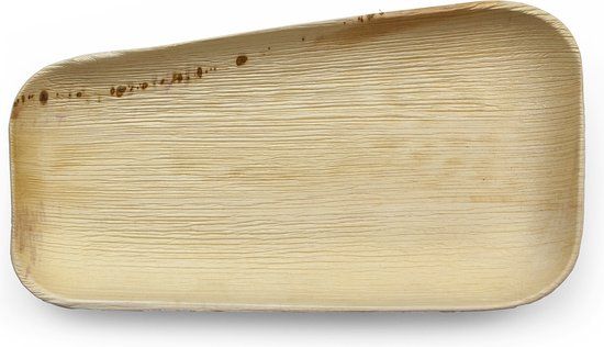 Sier Disposables Fine Dine Palm bord 260 x 140 x h25 mm | 10 stuks