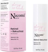 Nacomi Next Level Anti-Rimpel Oogserum Met Retinol &amp; Bakuchiol 15ml.