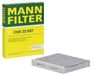 MANN-FILTER CUK 25 007 Inwendige filter, pollenfilter met actieve kool, voor personenauto's