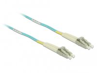 DeLOCK 86562 InfiniBand et câble fibre optique 10 m LC couleur aqua