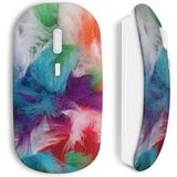 Maniacase Draadloze Muis Veren Kleur