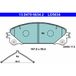 ATE Kit De Plaquettes De Frein, Frein À Disque 13.0470-5634.2 Lexus 04465-33490
