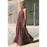 Bolina Island maxi jurk roze
