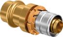 Uponor S-Press - Raccord de transition - acier inoxydable cuivre - avec contour de sertissage - V25-22CU-SST