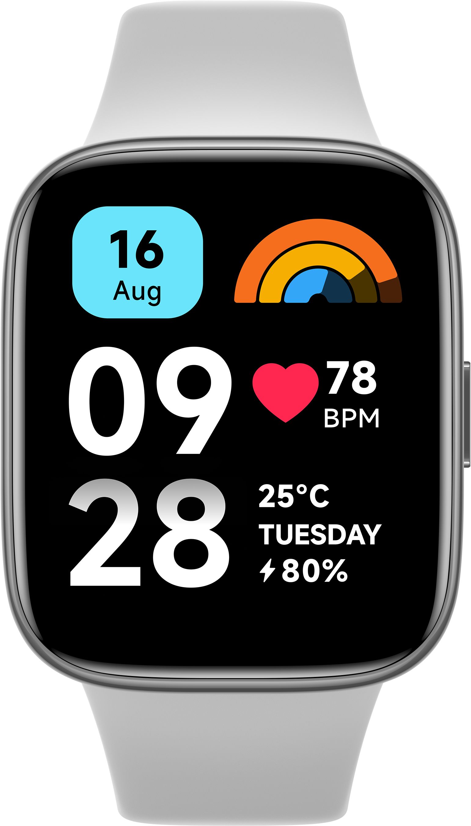 Xiaomi Redmi Watch 3 Active - Smartwatch - 1.83" LED - 47mm - Grey