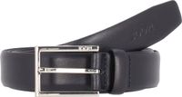 JOOP! Leren Riem Coll. Belt 3,0 CM W110 D`Blue Donkerblauw