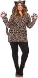 Leg Avenue Cozy Leopard Kostuum Dames XL/XXL