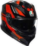 AGV K7 Taurax Integraalhelm - Zwart/Grijs/Rood - Maat XXL