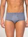 zd ZERO DEFECTS Slip 'Senior Egyptian cotton' blauw denim